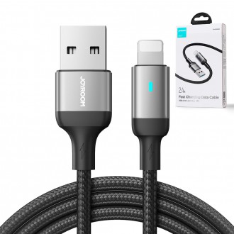 Joyroom USB - Lightning 2,4A kabel řady A10 3 m černý (S-UL012A10)