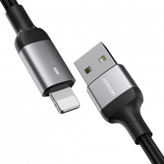 Joyroom USB - Lightning 2,4A kabel řady A10 3 m černý (S-UL012A10)
