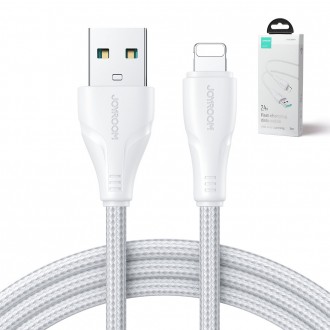 Joyroom kabel USB - Lightning 2.4A Surpass Series 3 m bílý (S-UL012A11)