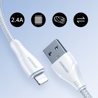 Joyroom kabel USB - Lightning 2.4A Surpass Series 3 m bílý (S-UL012A11)