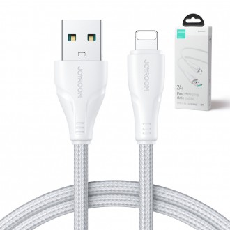 Joyroom kabel USB - Lightning 2.4A Surpass Series 2 m bílý (S-UL012A11)