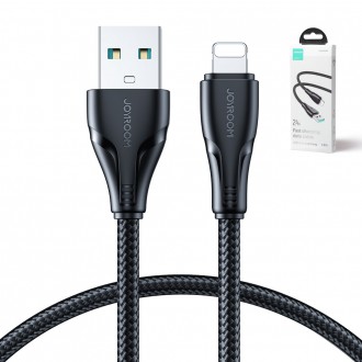 Joyroom kabel USB - Lightning 2,4A Surpass Series 1,2 m černý (S-UL012A11)