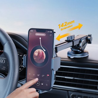 Joyroom držák do auta s 15W indukční nabíječkou na palubní desku černý (JR-ZS299)