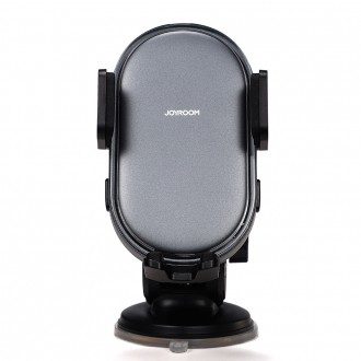 Joyroom držák do auta s 15W indukční nabíječkou na palubní desku černý (JR-ZS299)