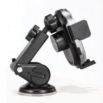Joyroom držák do auta s 15W indukční nabíječkou na palubní desku černý (JR-ZS299)