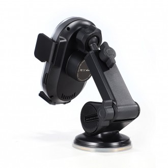 Joyroom držák do auta s 15W indukční nabíječkou na palubní desku černý (JR-ZS299)