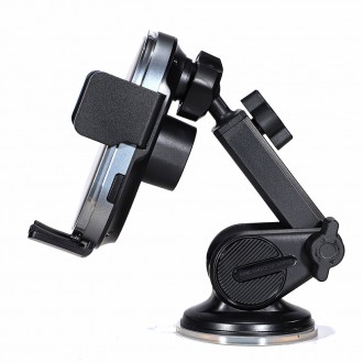 Joyroom držák do auta s 15W indukční nabíječkou na palubní desku černý (JR-ZS299)