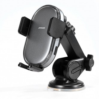 Joyroom držák do auta s 15W indukční nabíječkou na palubní desku černý (JR-ZS299)