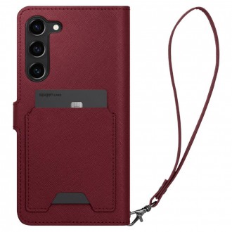 Spigen PENĚŽENKA "S" PLUS GALAXY S23+ PLUS BORGUNDY