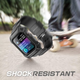 Supcase UNICORN BEETLE PRO Apple Watch 4/5/6/7/8/SE (44/45MM) ČERNÉ