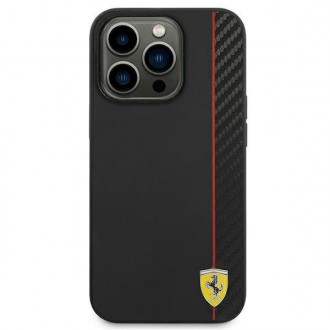 Ferrari FEHCP14LAXBK iPhone 14 Pro 6,1&quot; černo/černé pevné pouzdro Carbon