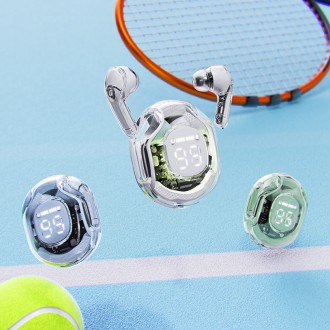 Bezdrátová Bluetooth sluchátka Acefast T8 TWS růžová