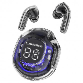 Bezdrátová Bluetooth sluchátka Acefast T8 TWS růžová