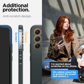 Spigen LIQUID AIR GALAXY A54 5G ABYSS ZELENÁ