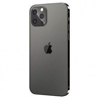 TEPLOVANÉ SKLO Spigen OPTIK.TR OBJEKT K FOTOAPARÁTU IPHONE 12 PRO ČERNÝ
