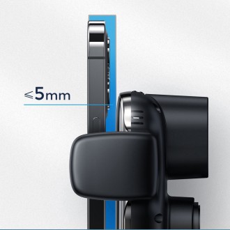 Joyroom Qi Wireless Charger Automatic Electric Car Holder for Cockpit Dashboard Black (JR-ZS248)