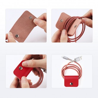 Dux Ducis Hivo Genuine Leather Bookcase type case for iPhone 13 mini red