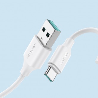 Joyroom USB charging / data cable - USB Type C 3A 2m white (S-UC027A9)