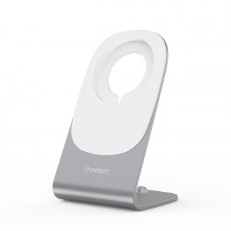 Choetech 15W bezdrátová indukční nabíječka Qi s MagSafe bílá (H046+T518-F)