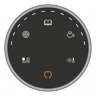 Elesense kancelářská bezdrátově ovládaná LED lampa osvětlení pro monitor 2 ks černá (E1129)