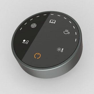 Elesense kancelářská bezdrátově ovládaná LED lampa osvětlení pro monitor 2 ks černá (E1129)