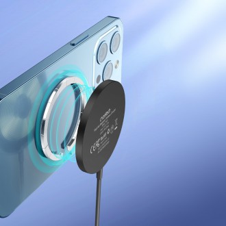 Choetech magnetická bezdrátová nabíječka 15W MagSafe pro iPhone 12/13/14 černá (T518-F-BK)