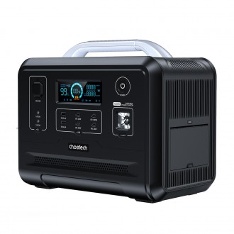 Choetech přenosná powerbanka LiFePO4 960Wh 1200W černá (BS005)