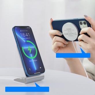 Choetech 3v1 indukční nabíjecí stanice iPhone 12/13/14, AirPods Pro, Apple Watch černé (T585-F)