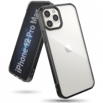 Ringke Fusion PC Case with TPU Bumper for iPhone 12 Pro Max grey (FSAP0057)