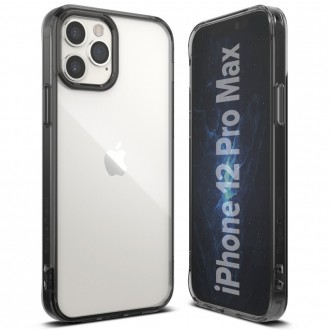 Ringke Fusion PC Case with TPU Bumper for iPhone 12 Pro Max grey (FSAP0057)