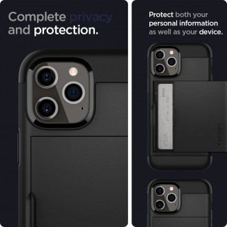 Spigen SLIM ARMOR CS IPHONE 12 PRO MAX BLACK