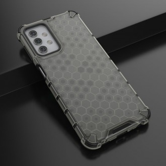Honeycomb Case armor cover with TPU Bumper for Samsung Galaxy A32 5G black