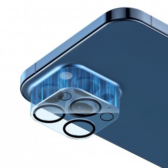 Baseus 2x tempered glass 0.3 mm for the entire camera lens iPhone 12 Pro Max (SGAPIPH67P-AJT02)