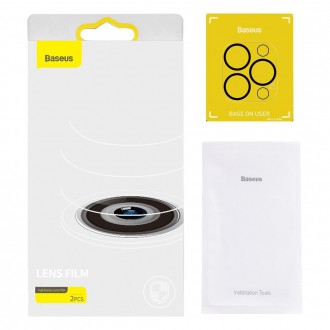 Baseus 2x tempered glass 0.3 mm for the entire camera lens iPhone 12 Pro Max (SGAPIPH67P-AJT02)