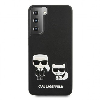 Karl Lagerfeld KLHCS21MPCUSKCBK S21+ G996 czarny/black hardcase Ikonik Karl & Choupette