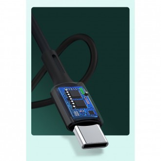 WK Design YouPin series cable USB - Lightning 3A Power Delivery 1m black (WDC-136i)