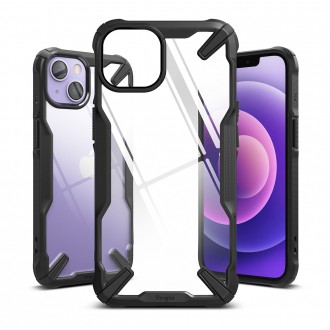 Ringke Fusion X durable PC Case with TPU Bumper for iPhone 13 black (FX545E55)