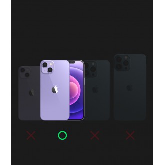 Ringke Fusion X durable PC Case with TPU Bumper for iPhone 13 black (FX545E55)