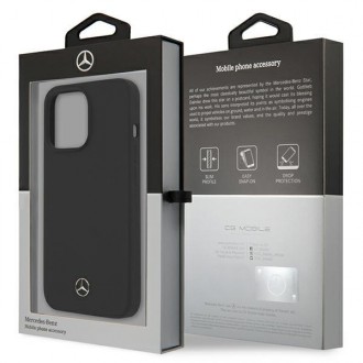 Mercedes MEHCP13XSILBK iPhone 13 Pro Max 6,7" czarny/black hardcase Silicone Line