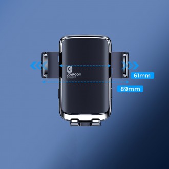Joyroom Car Electric Qi Wireless Charger 15W with Holder Black (JR-ZS242)