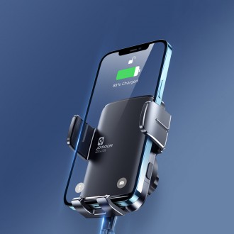 Joyroom Car Electric Qi Wireless Charger 15W with Holder Black (JR-ZS242)