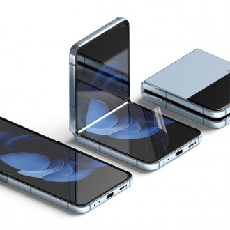 Ringke Dual Easy Film 2x Easy-to-Stick Film Samsung Galaxy Z Flip4 (D2E046)