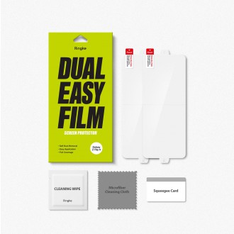 Ringke Dual Easy Film 2x Easy-to-Stick Film Samsung Galaxy Z Flip4 (D2E046)
