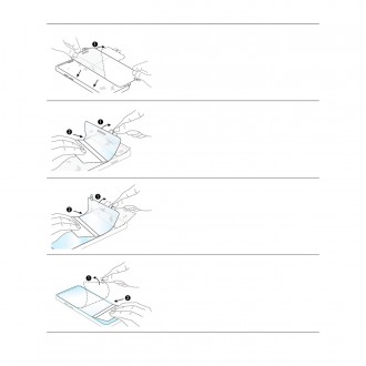 Ringke Dual Easy Film 2x Easy-to-Stick Film Samsung Galaxy Z Flip4 (D2E046)