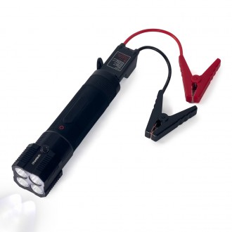 Choetech startér s powerbankou 8000mAh - LED svítilna černá (TC0016)