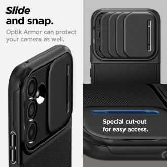 Spigen OPTIK ARMOR GALAXY A54 5G ČERNÝ