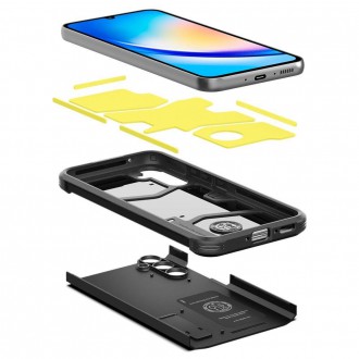 Spigen TOUGH ARMOR GALAXY A34 5G ČERNÁ