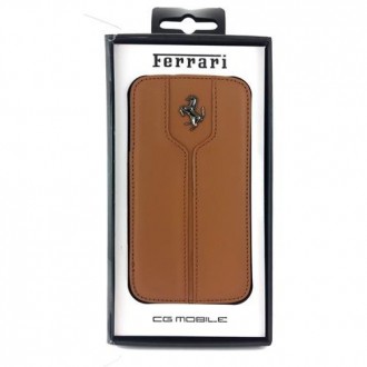 Pouzdro Ferrari book FEMTFLBKS4KA i9505 S4