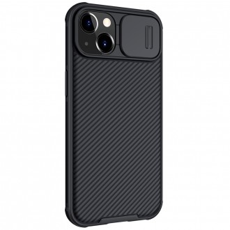 Nillkin CamShield Pro Case Durable Cover with camera protection shield for iPhone 13 black