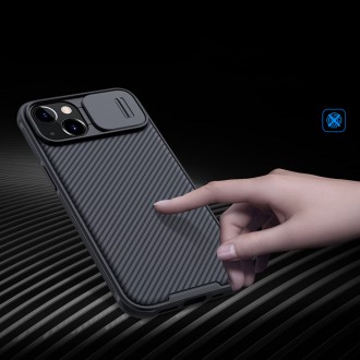 Nillkin CamShield Pro Case Durable Cover with camera protection shield for iPhone 13 black